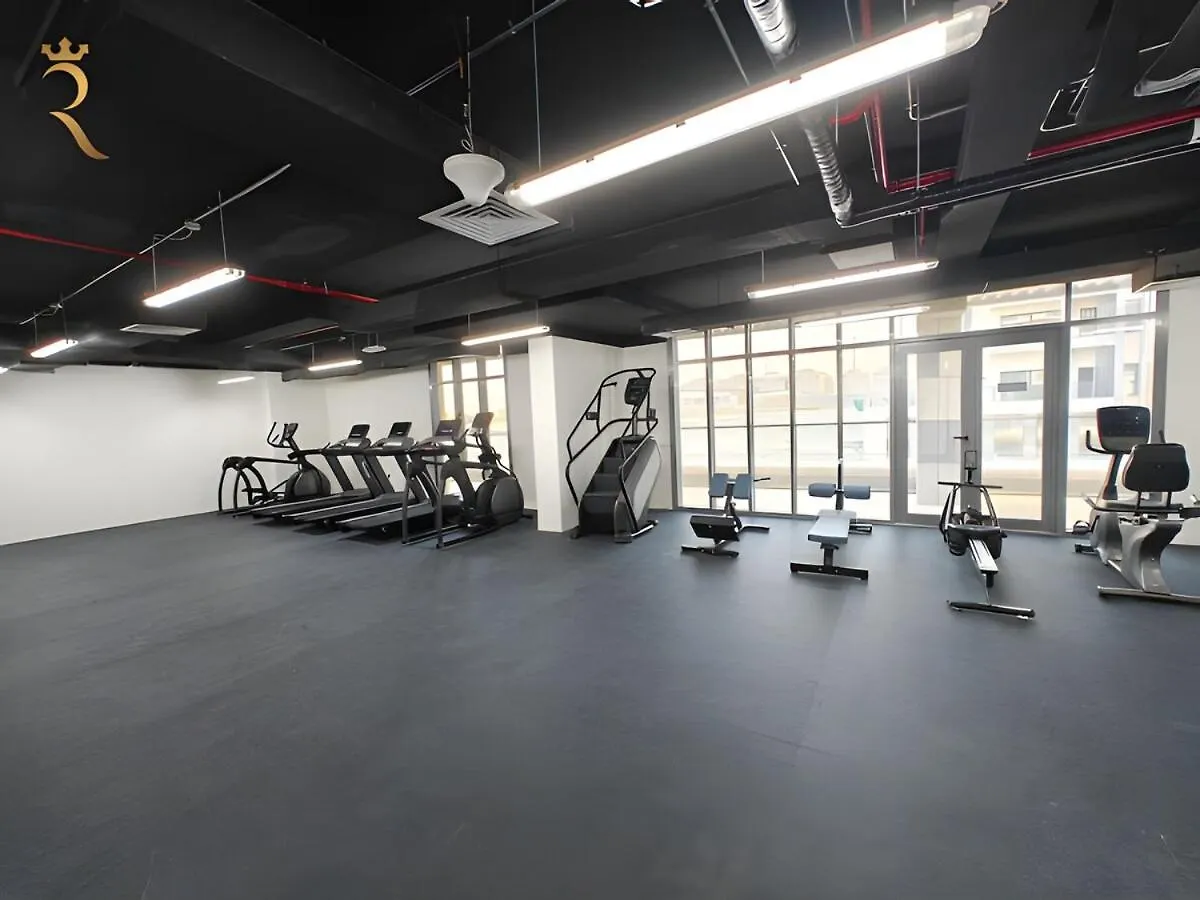 아파트 Serene Al Raha 2Br Poolside Comfort And Gym Access 아부다비 아랍에미리트